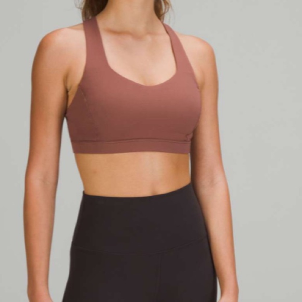 Lululemon Free to Be Serene Bra in Smoky Topaz